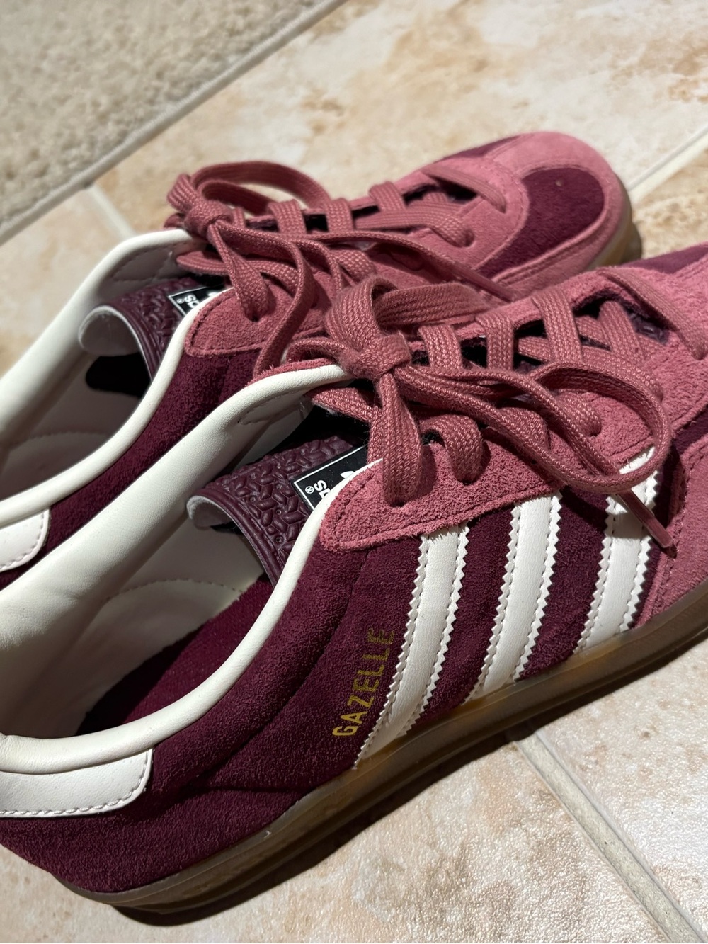 Adidas Two-Tone Pink Sneakers - Picture 2 of 3